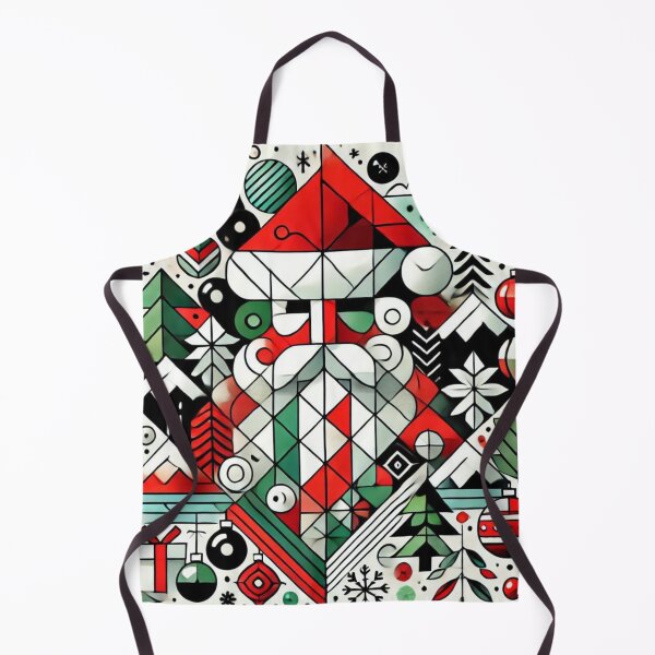 Item preview, Tribal Christmas Santa Decorations Snow Design designed and sold by TribalioDesigns.