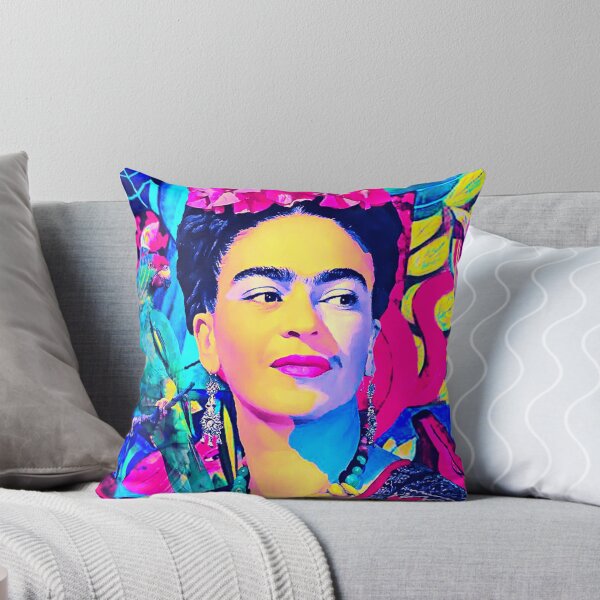 Item preview, Frida Kahlo Icon Colorful Modern Art Painting designed and sold by FridaArtGallery.