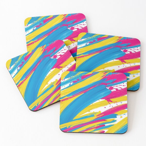 Item preview, colorful brushstrokes designed and sold by BenZner.