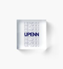 University of Pennsylvania Acrylic Block