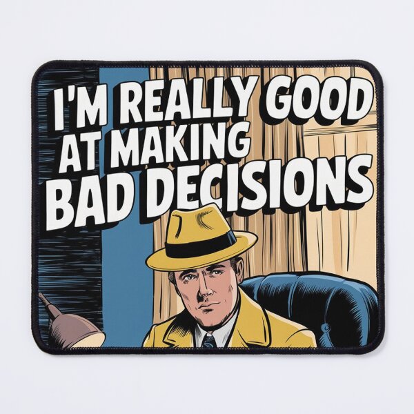 Item preview, I'm Really Good At Making Bad Decisions Comic Art designed and sold by Vicky021.