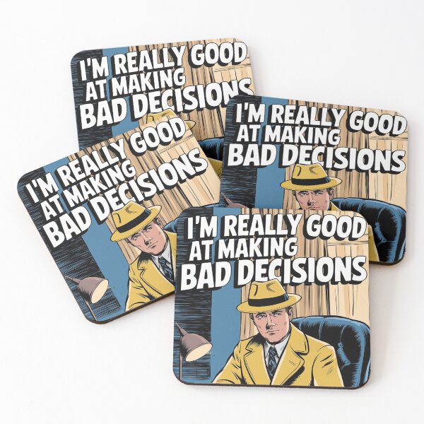 Item preview, I'm Really Good At Making Bad Decisions Comic Art designed and sold by Vicky021.
