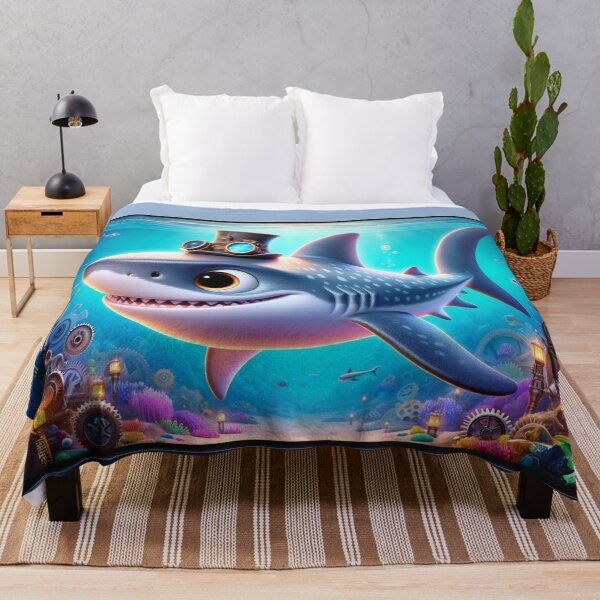 Item preview, Steampunk Basking Shark designed and sold by Sillytoe.