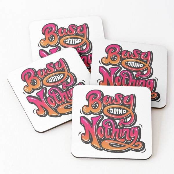 Item preview, busy doing nothing designed and sold by cartoonfighter.