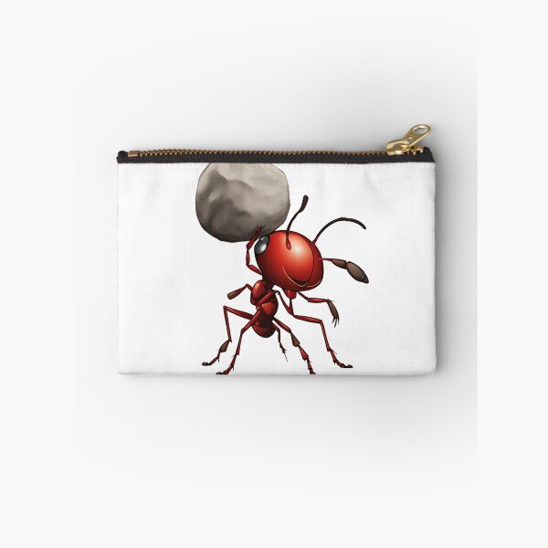 Item preview, "Little Red Ant Lifting a Big Rock - Symbol of Strength and Determination" designed and sold by BeYourself1993.