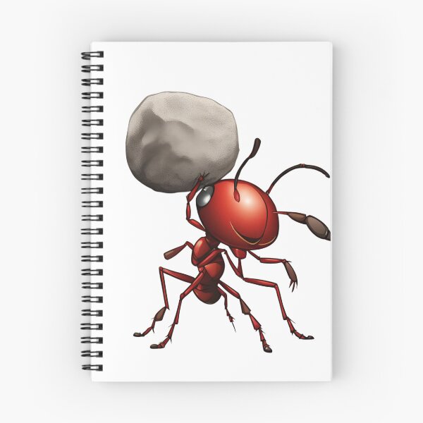 Item preview, "Little Red Ant Lifting a Big Rock - Symbol of Strength and Determination" designed and sold by BeYourself1993.