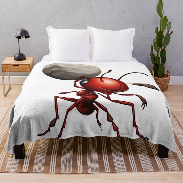 Item preview, "Little Red Ant Lifting a Big Rock - Symbol of Strength and Determination" designed and sold by BeYourself1993.