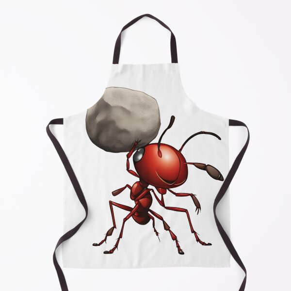 Item preview, "Little Red Ant Lifting a Big Rock - Symbol of Strength and Determination" designed and sold by BeYourself1993.