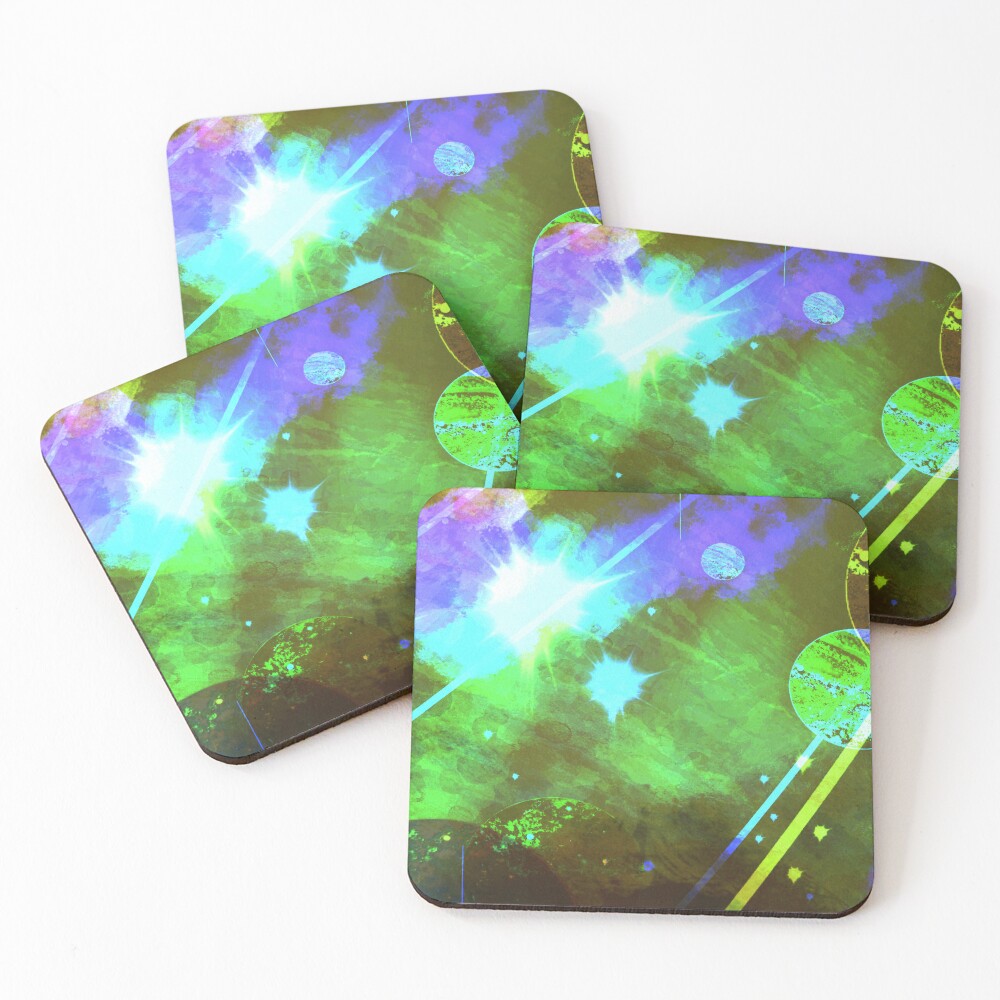 Item preview, Coasters (Set of 4) designed and sold by Spaceart9.