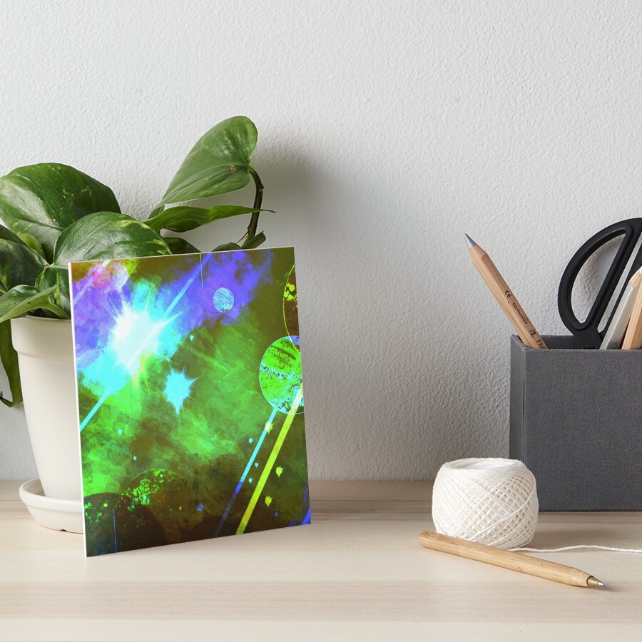 Item preview, Art Board Print designed and sold by Spaceart9.