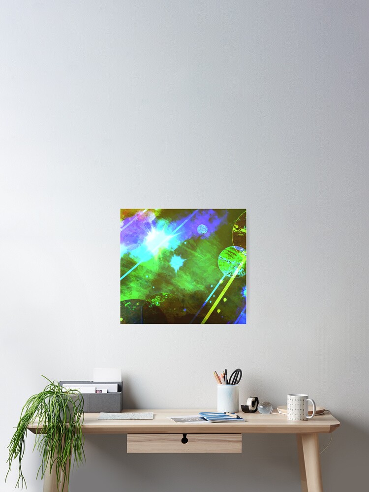 Thumbnail 2 of 3, Poster, "Changing Nebula" designed and sold by Spaceart9.