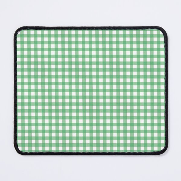 Item preview, Bright Lime Green, Mint, and White Gingham Pattern designed and sold by ModdiesColors.