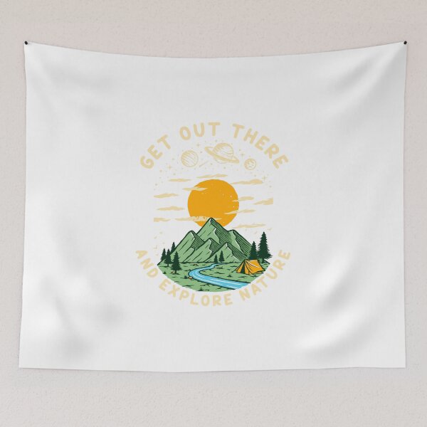 Item preview, Get Out There and Explore Nature  designed and sold by TheCampingHiker.