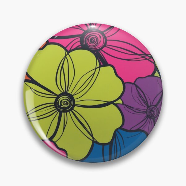 Item preview, stylized flowers designed and sold by BenZner.