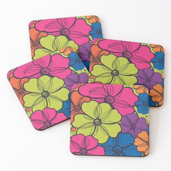 Item preview, stylized flowers designed and sold by BenZner.
