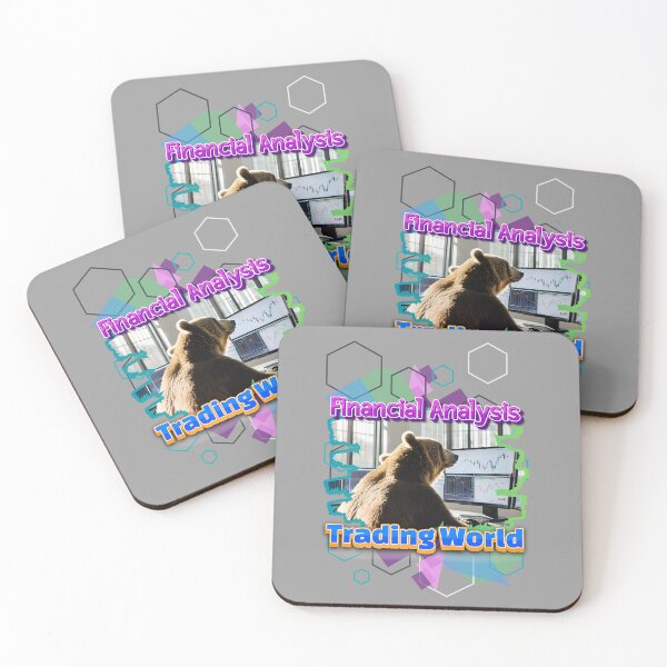 Item preview, Bear Trader Analyzing Market Trends designed and sold by AvrilDesigns06.
