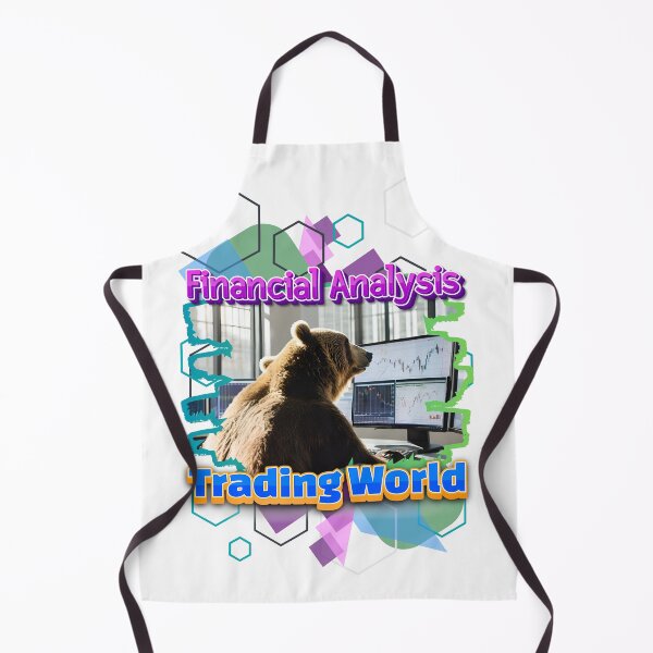 Item preview, Bear Trader Analyzing Market Trends designed and sold by AvrilDesigns06.