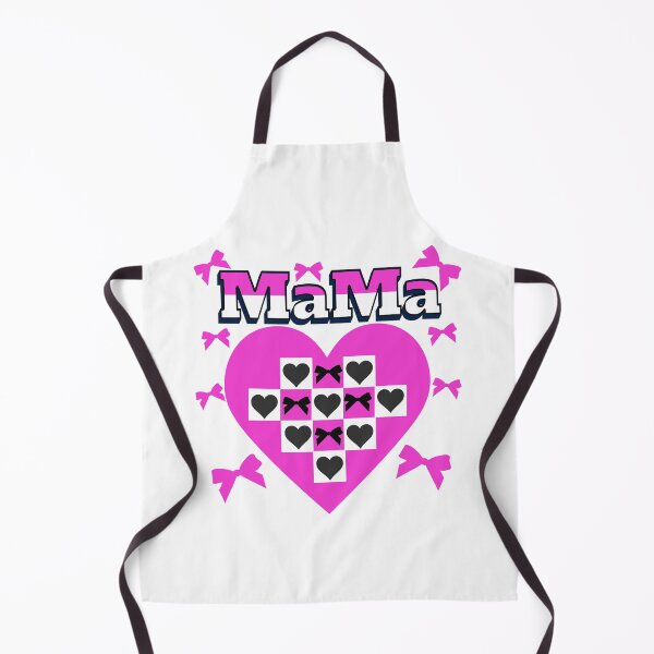 Item preview, MaMa with hearts and bows, Black,white and hot pink Sticker and more designed and sold by CRandRRstickers.