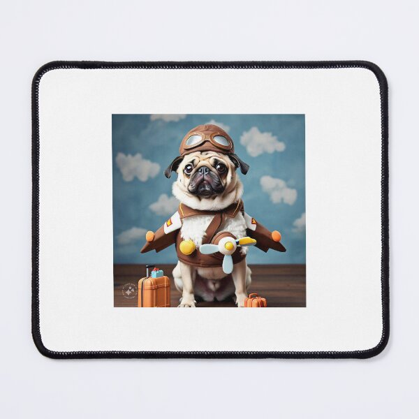 Item preview, Pug Airplane designed and sold by pug-maniac.