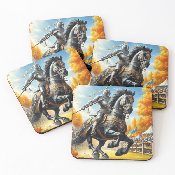 Item preview, Jousting Knights 1 designed and sold by PamsAIArt.