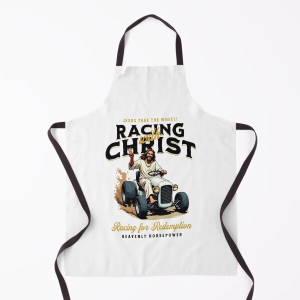 Item preview, Lawnmower Racing - Racing with Jesus - Lawn Mower Racing designed and sold by RaceDayRags.