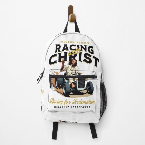 Item preview, Lawnmower Racing - Racing with Jesus - Lawn Mower Racing designed and sold by RaceDayRags.