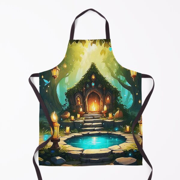 Item preview, The Enchanted Woodland Cottage designed and sold by ArtfullMinds.