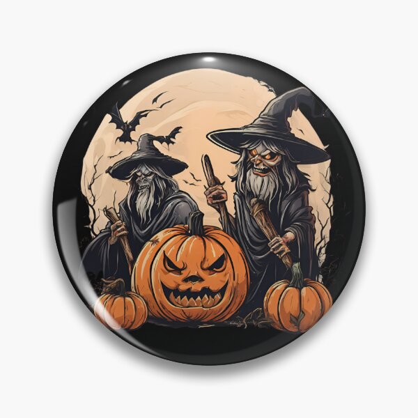 Item preview, Witch and Pumpkin Demon Halloween T-Shirt, Halloweenn Shirts. designed and sold by BeYourself1993.