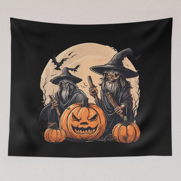 Item preview, Witch and Pumpkin Demon Halloween T-Shirt, Halloweenn Shirts. designed and sold by BeYourself1993.
