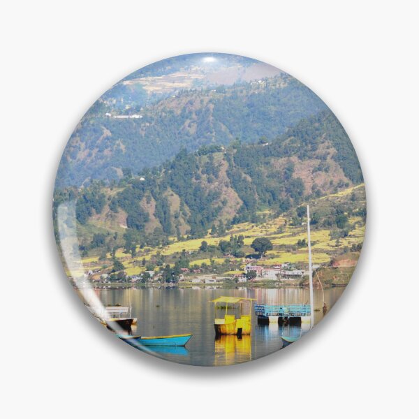 Item preview, Colorful Boats on the Waters of phewa Lake designed and sold by franck380.