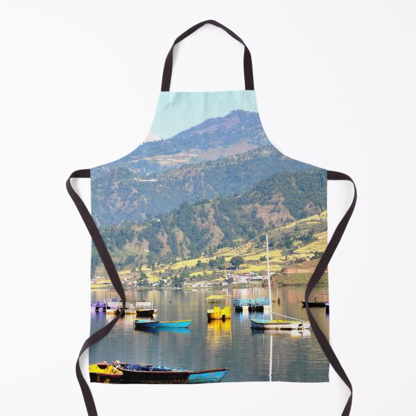 Item preview, Colorful Boats on the Waters of phewa Lake designed and sold by franck380.