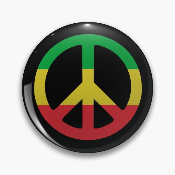 Item preview, Rasta Peace Sign, One Love designed and sold by LimitedClassic.