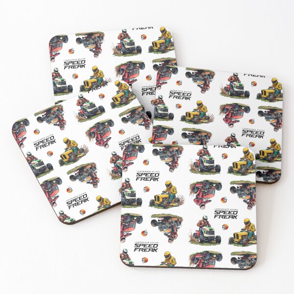 Item preview, Lawnmower Racing - Sticker Pack 1 - Lawn Mower Racing designed and sold by RaceDayRags.