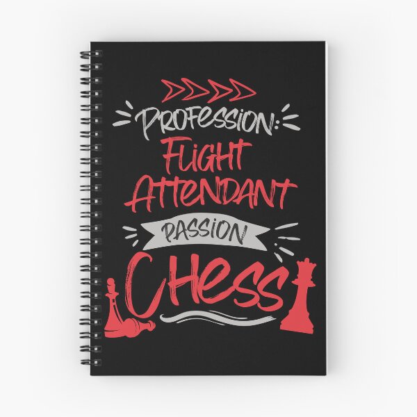 Item preview, Profession: Flight Attendant, Passion: Chess designed and sold by NuttySqueaky.