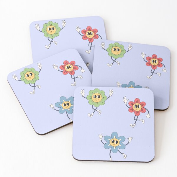 Item preview, Groovy flowers designed and sold by sharleyandrews.