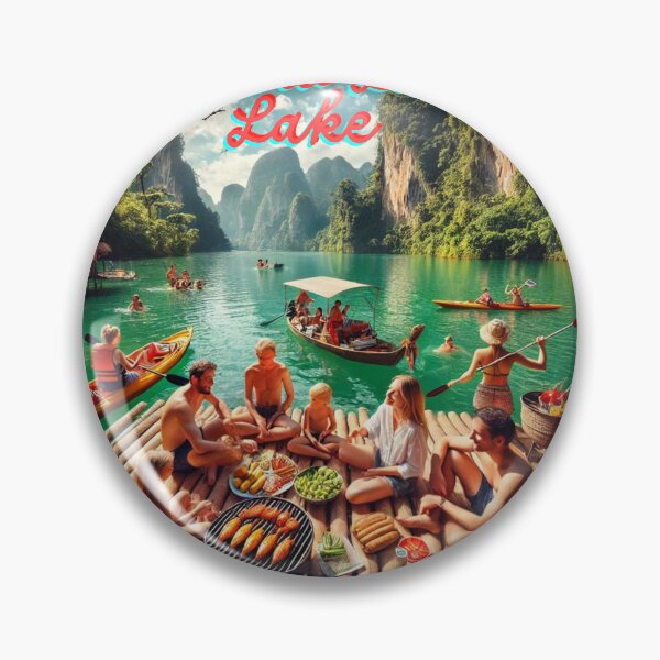 Item preview, Adventure at Cheow Lan Lake: The Guilin of Thailand designed and sold by Tonphiarts.