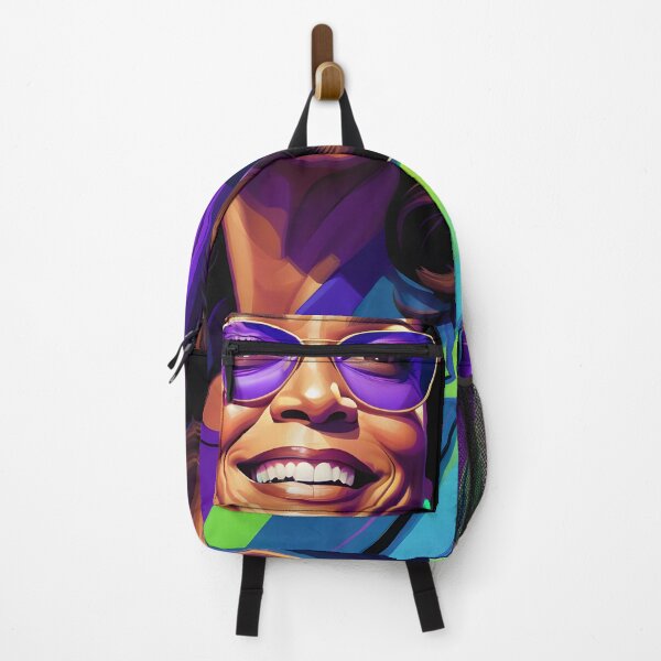 Item preview, Kamala Harris Smiling Neon-Style Design - Vibrant Political Art designed and sold by creativaimages.