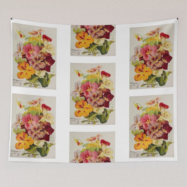 Item preview, Vintage Livingston's Top-Notch Mixture of Nasturtium Seed Ad designed and sold by MochaMeli.