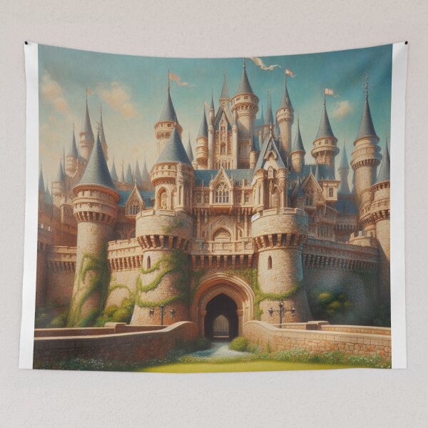 Item preview, Castle 3 designed and sold by PamsAIArt.
