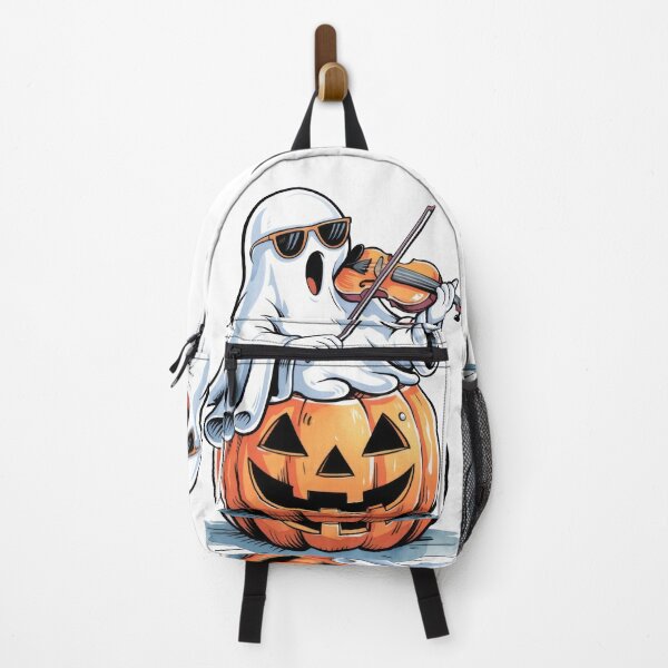 Item preview, Ghost Singing and Playing Violin on Halloween Pumpkin designed and sold by RvinJo8.