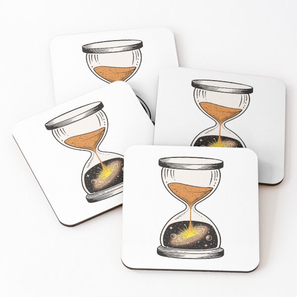 Item preview, Cosmic Hourglass Time and Space Illustration designed and sold by EurekaHunters.