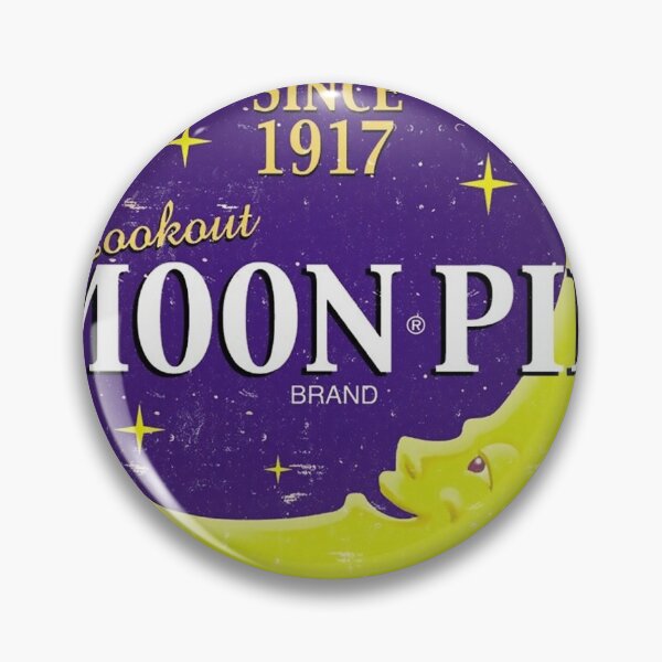 Item preview, Moon Pie vintage sign designed and sold by PIXEL POP DESIGNS - Beyond the Norm!.