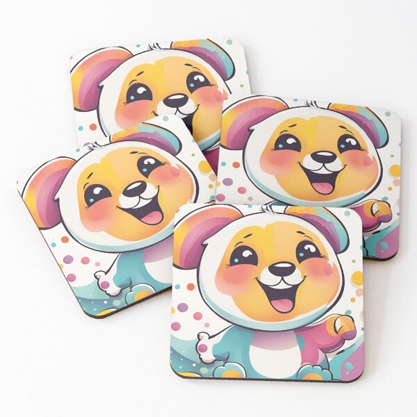 Item preview, Premium Vector colourful puppy  designed and sold by Meet International shop.