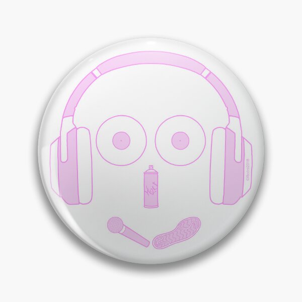 Item preview, Hip Hop Head (Pink2) designed and sold by Paul Rodriguez.
