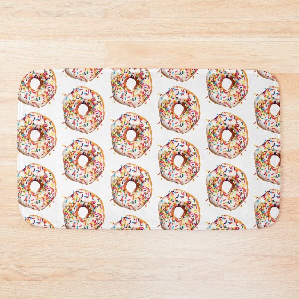 Item preview, Donut blanco - Donut espolvoreado designed and sold by PIXEL POP DESIGNS - Beyond the Norm!.