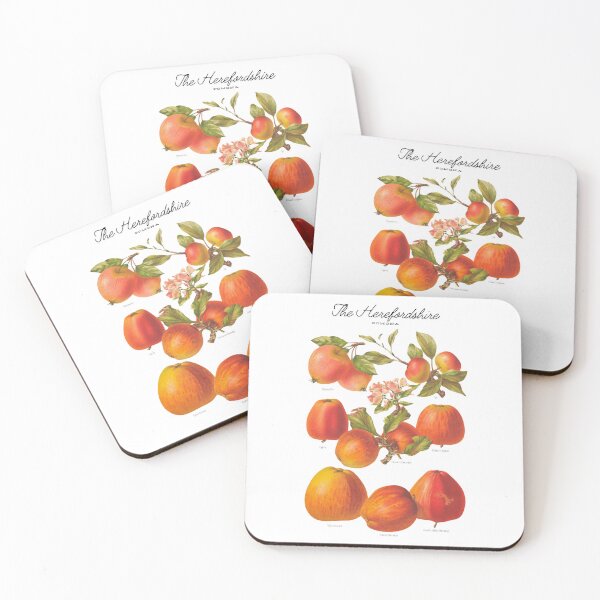 Item preview, Botanical Art of The Herefordshire Pomona Apple Assortment designed and sold by MochaMeli.