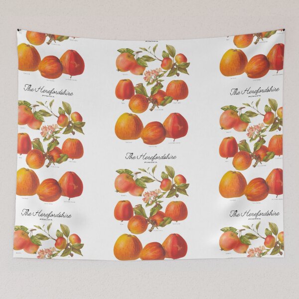 Item preview, Botanical Art of The Herefordshire Pomona Apple Assortment designed and sold by MochaMeli.