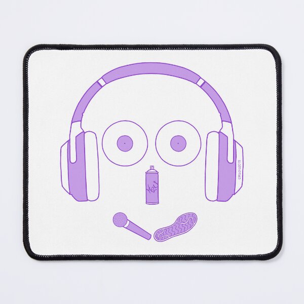 Item preview, Hip Hop Head (Purp2) designed and sold by Paul Rodriguez.
