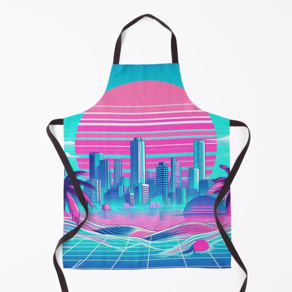 Item preview, Retro Futuristic Cityscape designed and sold by ZenOfAIarts.