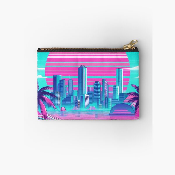 Item preview, Retro Futuristic Cityscape designed and sold by ZenOfAIarts.